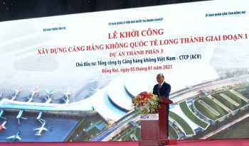 Thủ tướng Nguyễn Xuân Phúc dự lễ khởi công xây dựng sân bay quốc tế Long Thành trị giá 16 tỷ USD