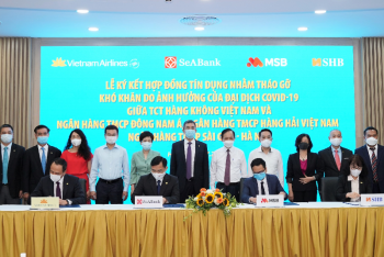 VNA ký kết hợp đồng tín dụng với 3 ngân hàng thương mại nhằm tháo gỡ khó khăn do dịch Covid-19 